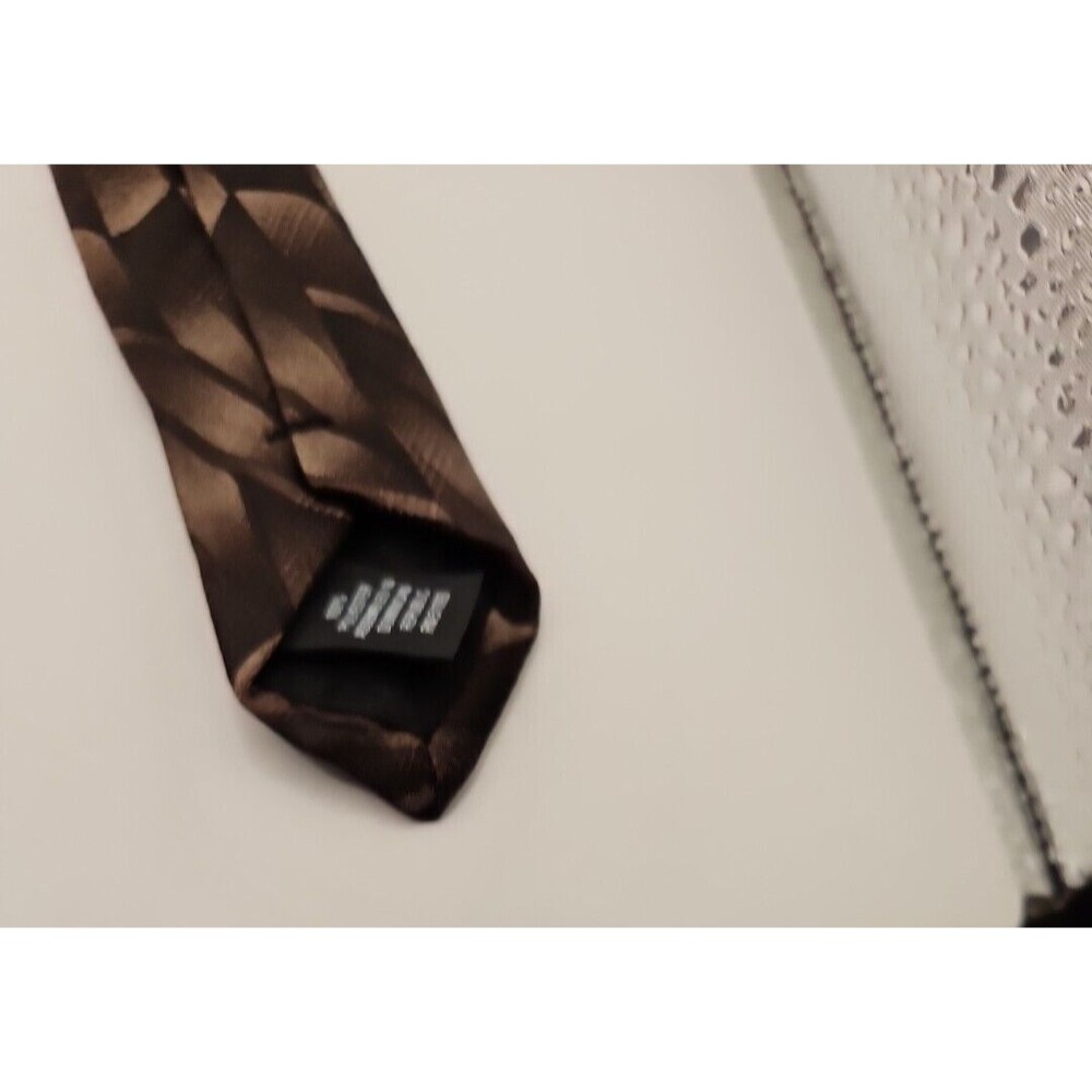 Puritan Mens Neck Tie Stain Resistant Necktie Black Good Condition Dress Work - Picture 4 of 6